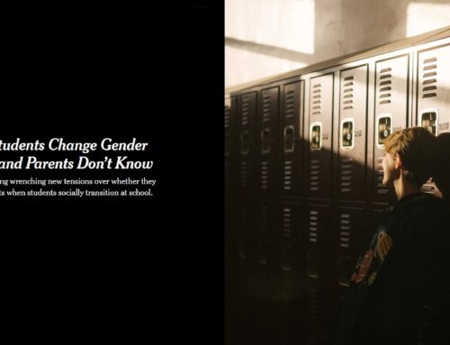 When Students Change Gender Identity and Parents Don’t Know