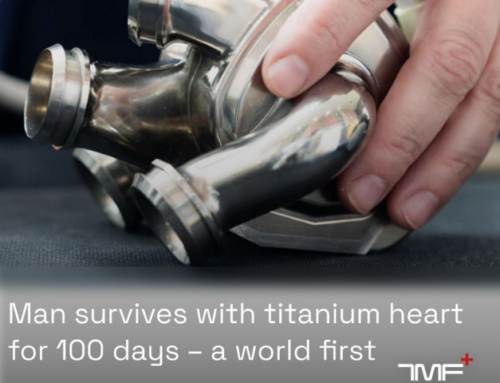 Man survives with titanium heart for 100 days – a world first