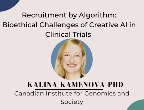 Recruitment by Algorithm: Bioethical Challenges of Generative AI in Clinical Trials