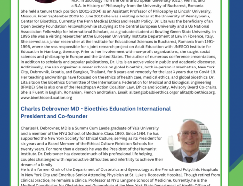 Bioethics Education International Winter School Online – Testimonials